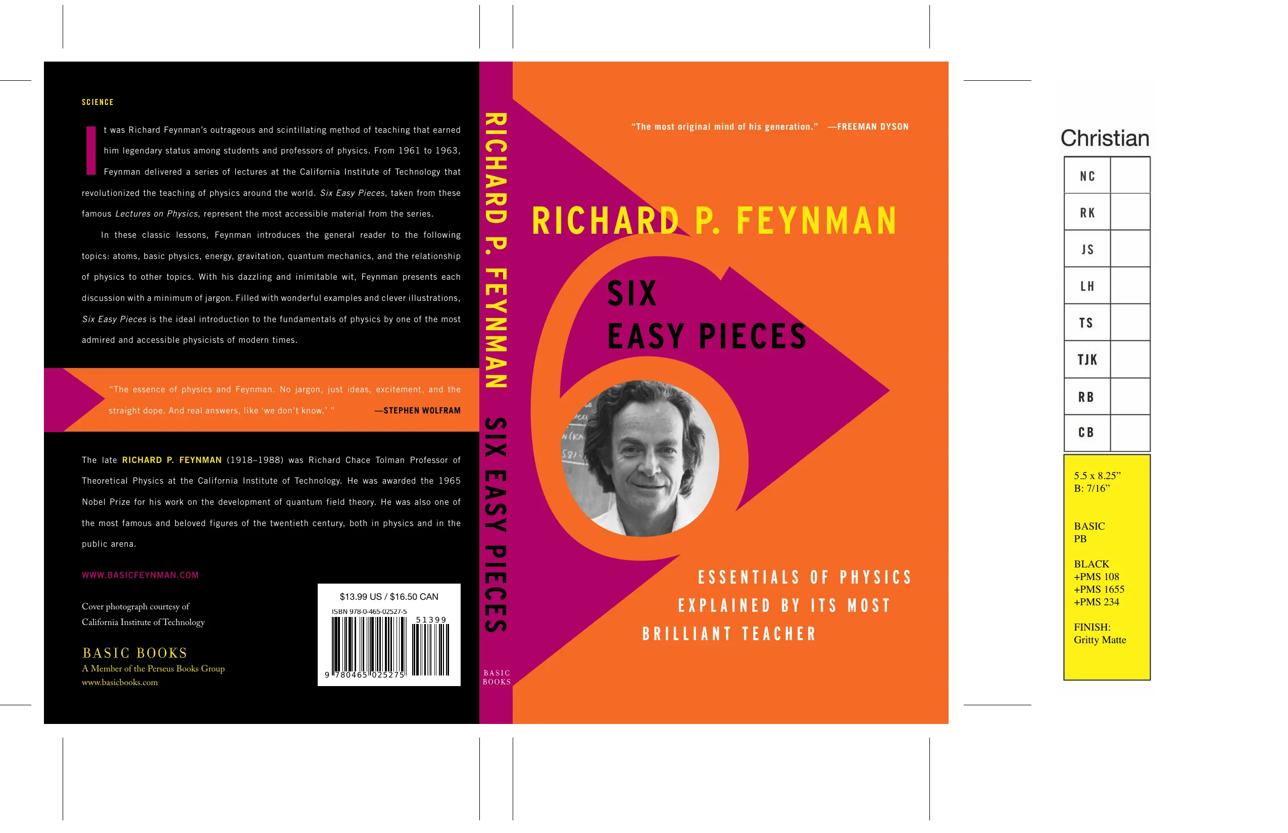 Six Easy Pieces: Essentials of Physics Explained by Its Most Brilliant Teacher thumbnail