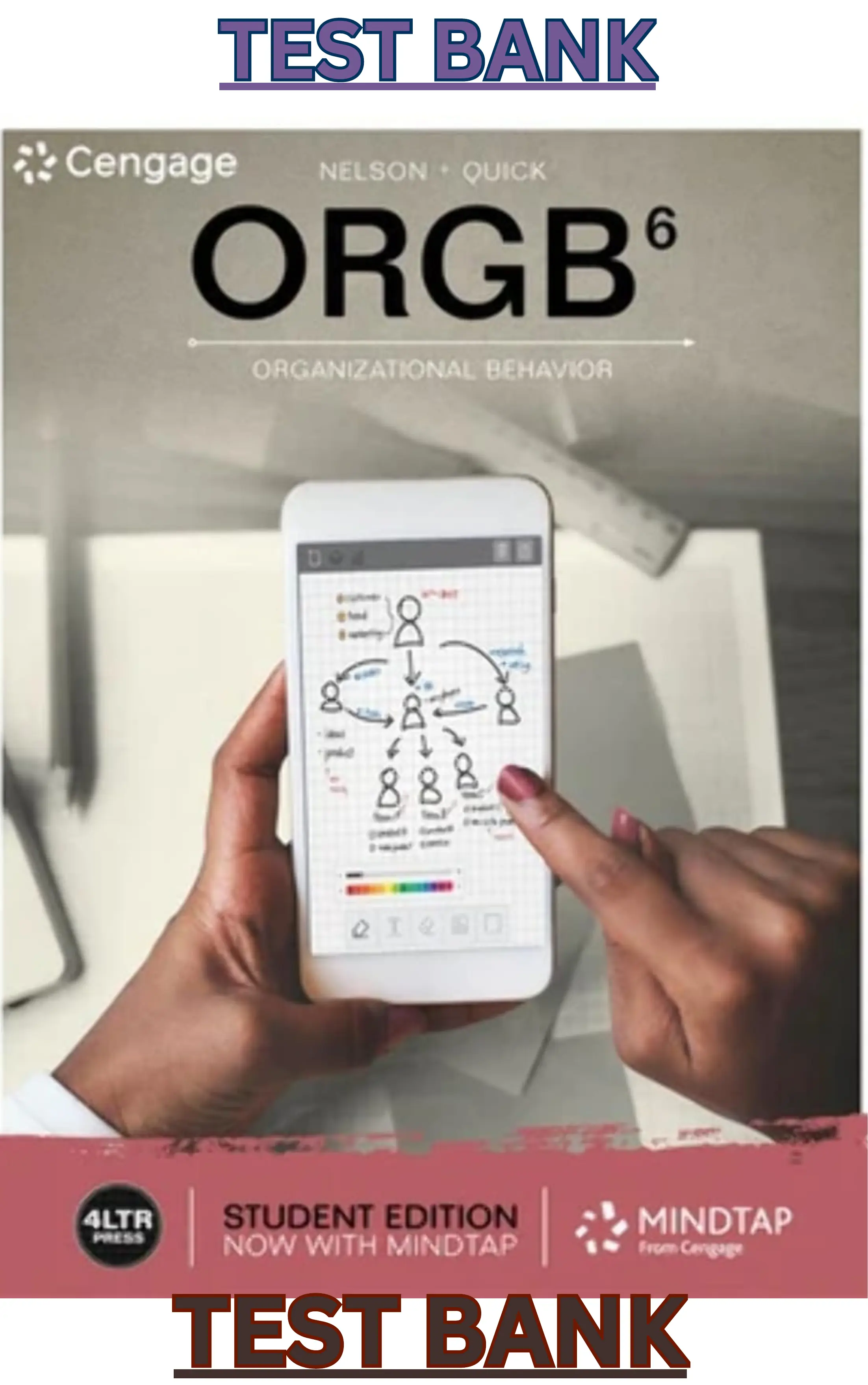 TEST BANK for ORGB 6th Edition by Debra Nelson & James Quick thumbnail