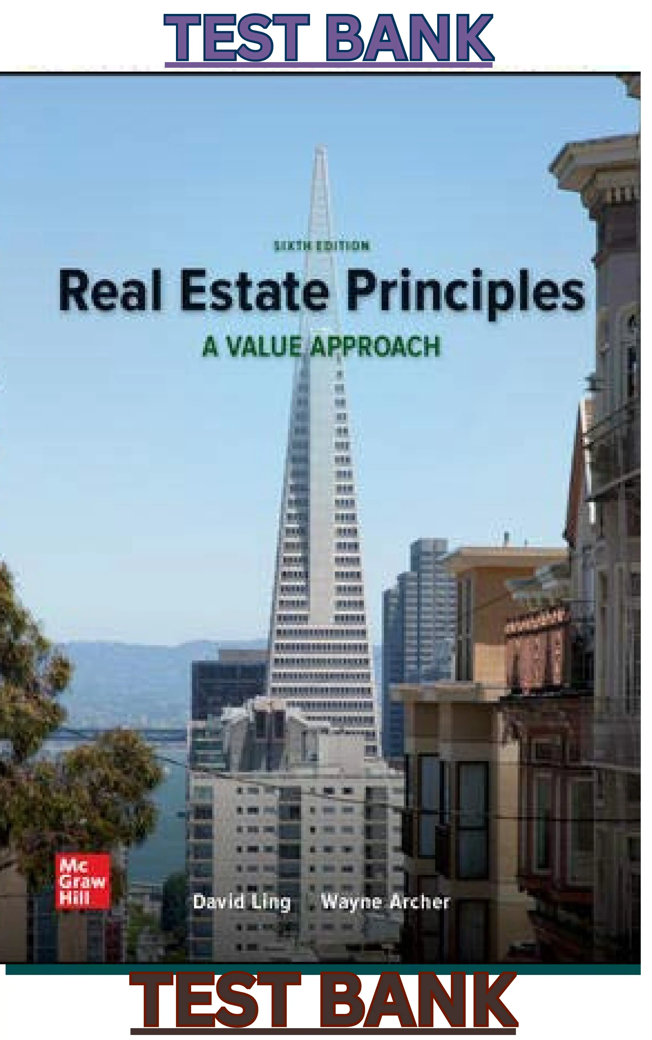 TEST BANK for Real Estate Principles: A Value Approach 6th Edition by David Ling thumbnail