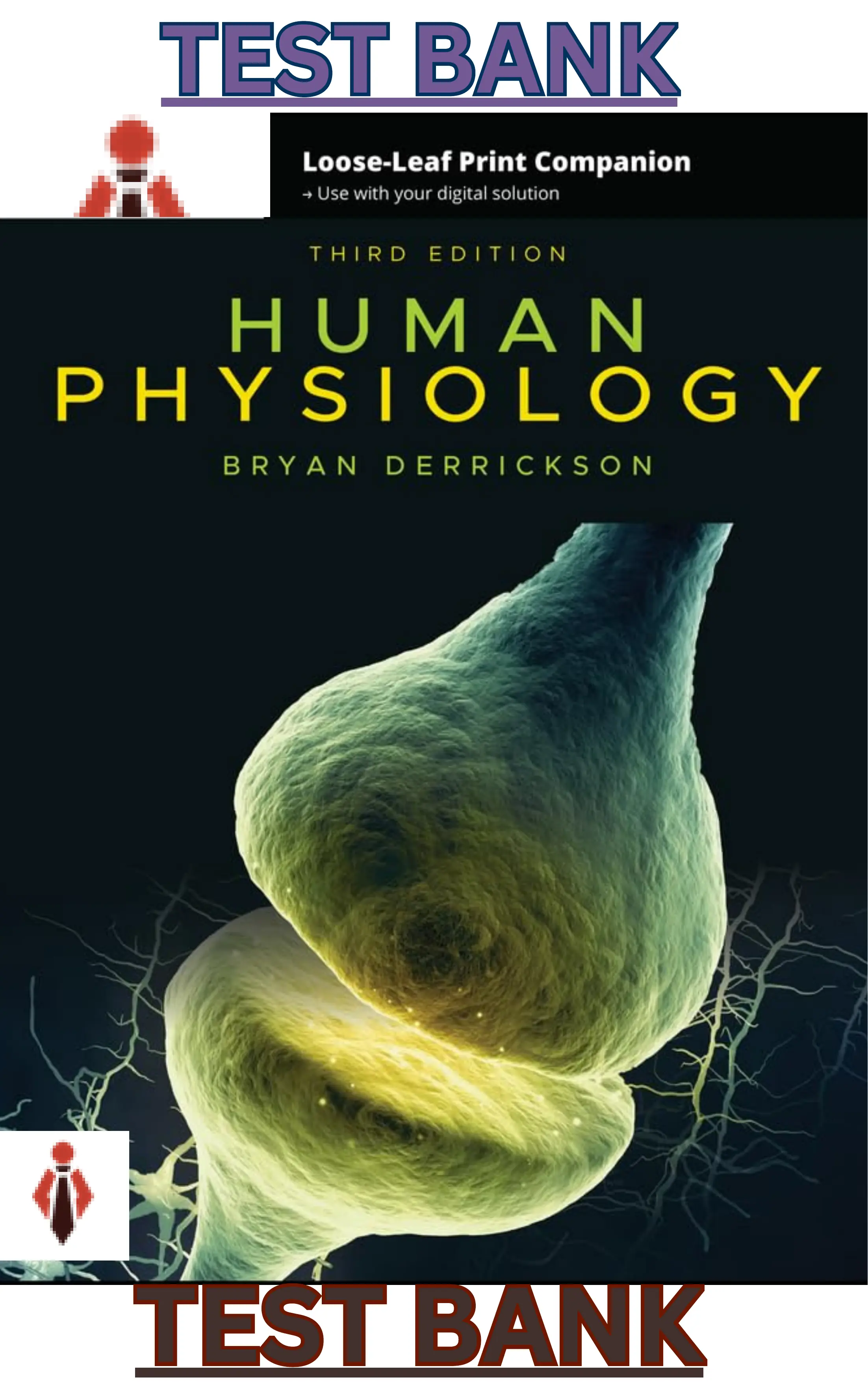 Test Bank for Human Physiology 3rd Edition by Bryan Derrickson thumbnail