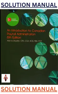 Solution Manuals for An Introduction to Payroll Administration by Alan Dryden thumbnail