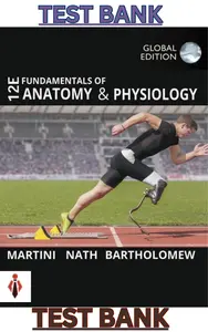 Test Bank for Fundamentals of Anatomy & Physiology 12E by Frederic Martini, Judi Nath & Bartholomew thumbnail
