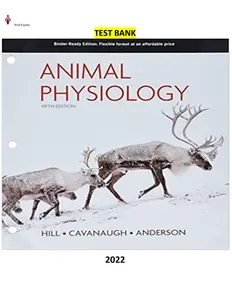 COMPLETE - Elaborated Test Bank for Animal Physiology 5Ed.by Richard Hill thumbnail