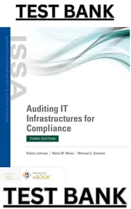 Test Bank for Auditing IT Infrastructures for Compliance_Information Systems Security thumbnail