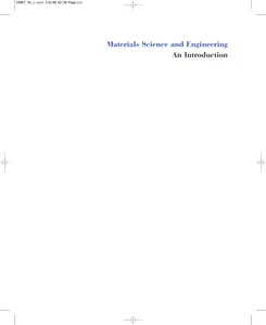 Callister - Materials Science and Engineering - An Introduction 7e (Wiley   thumbnail