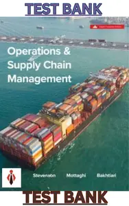 TEST BANK for Operations & Supply Chain Management 8th Canadian Edition by William Stevenson, Hydeh Mottaghi & Behrouz Bakhtiari thumbnail