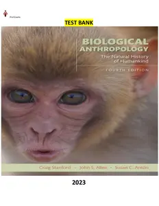 Biological Anthropology-The Natural History of Humankind 4th Edition by Craig Stanford, John S. Allen & Susan C. Antón-TB thumbnail